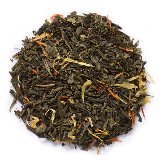 Ginger Orange Peach Green Tea 2oz